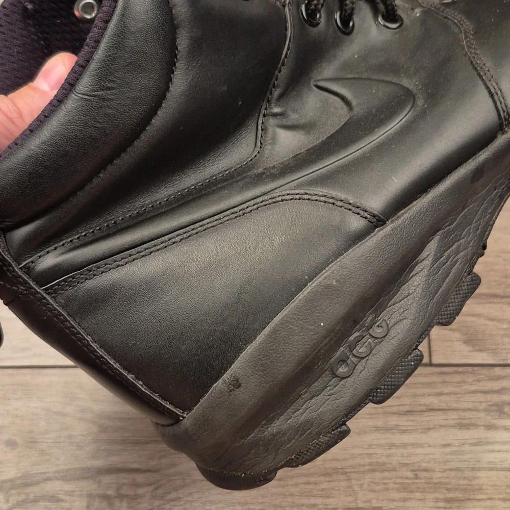 NIKE ACG Manoa Manoadoame Path Valsetz Leather Sz 13 Mens Shoes Boots 454350-003